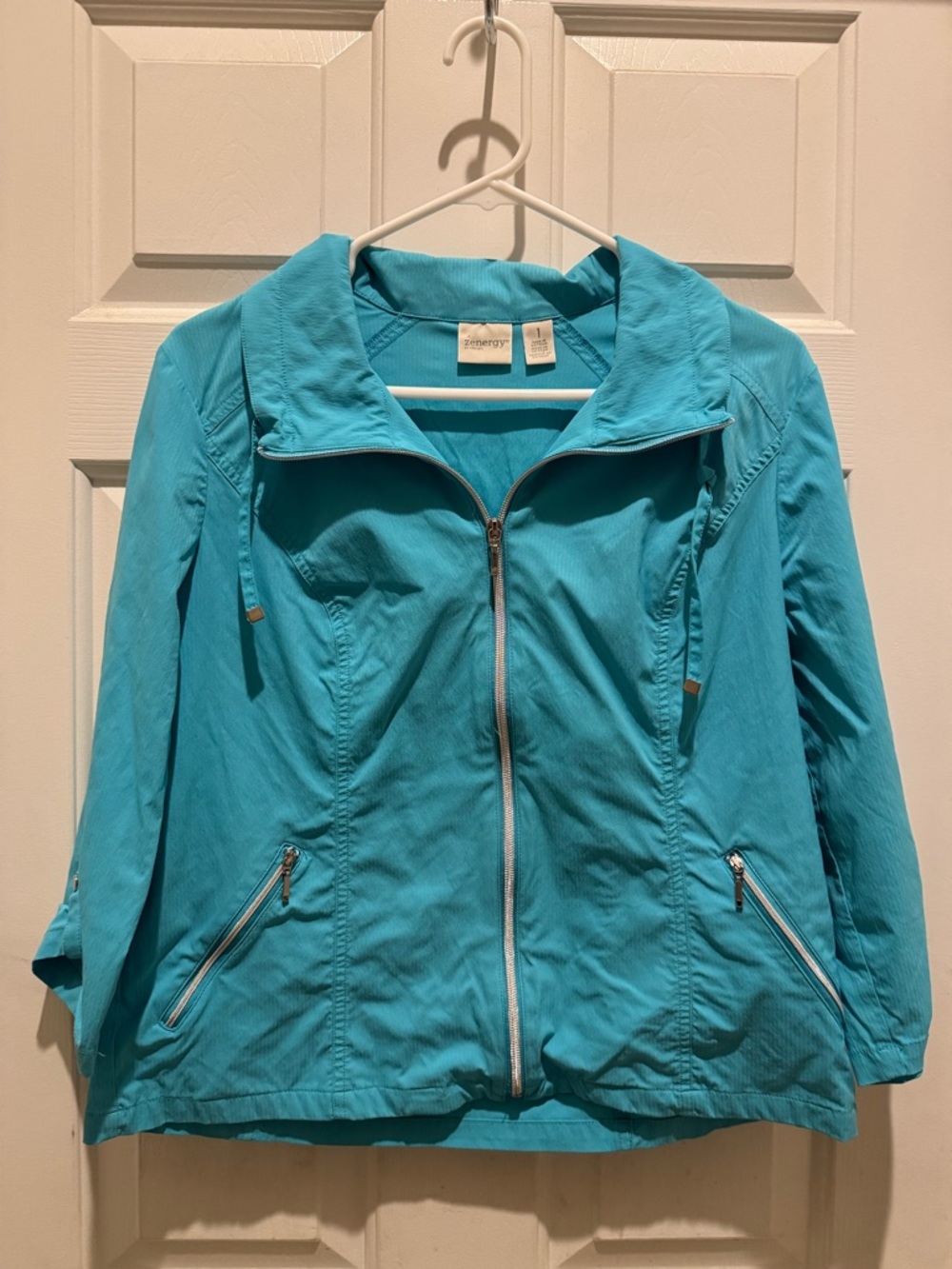 Zenergy By Chico’s Jacket Size 1